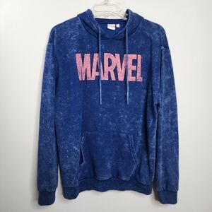 Marvel‎ Mineral Wash Pullover Hoodie Mens L